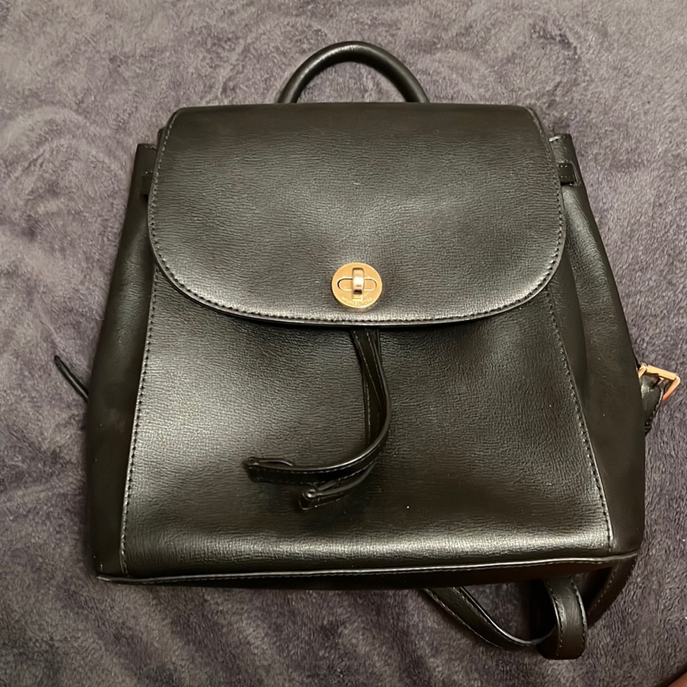 Small Black MK backpack
